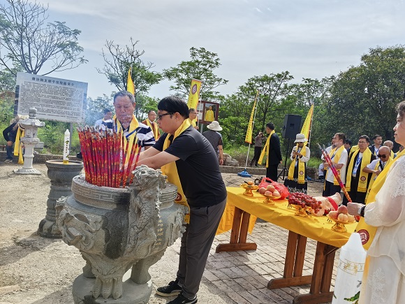豫省郭委派员参加公祭唐汾阳王大典 